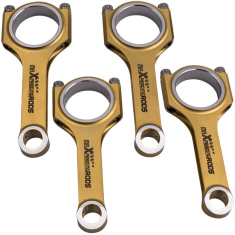 4X Titanizing H-Beam Bielas Connecting Rods for Audi VW 1.9L TDI PD90 PD100 (1/5)