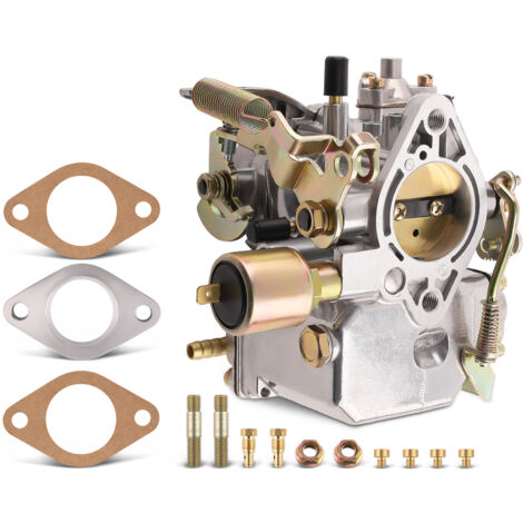 37 Pict-3 Carburador 37mm for VW Escarabajo Karmann Ghia Squareback 113129031K (1/5)