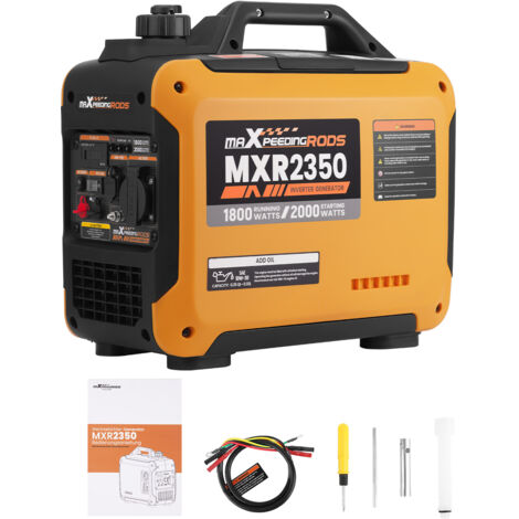 2000W Inversor Generador Portátil Silenciar 58dB 15kg Generador de corriente