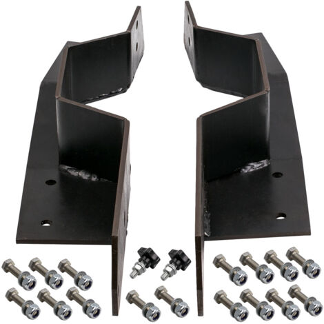 Kit de muesca en C atornillado for Chevy camioneta GMC 1963-1972 Marco trasero (1/5)