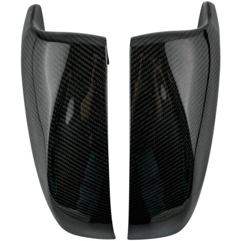 Cubierta de espejo exterior para BMW X5 E70 2006-2013 X6 E71 Fibra de carbono look izquierda derecha (1/5)