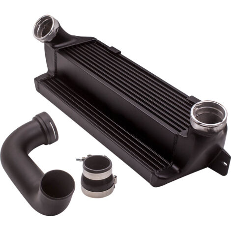 Aluminio montaje frontal Intercooler + 3'' Tubo de carga for BMW N55 135i 335i