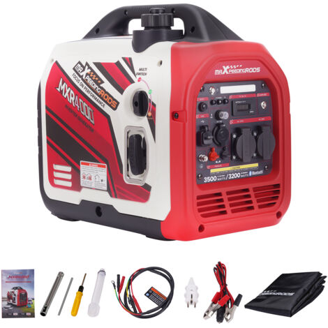 Gasolina 3.5KW Generador De Corriente Inversor APP Monitoreo Portátil 22kg 58dB