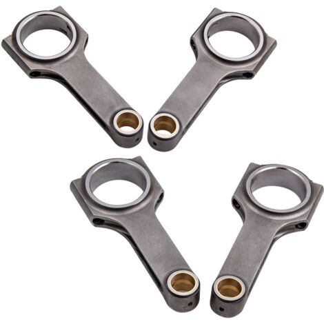 Connecting Rods For Honda Civic CRX D16 D Series Forged 4140 Steel Conrods 4pcs
