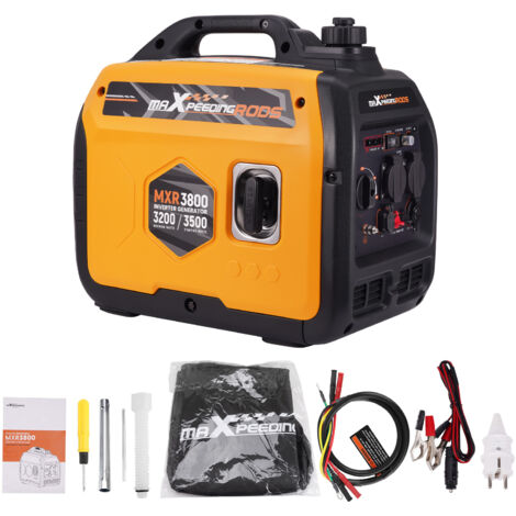 3.5KW Generador de energía del inversor Silencioso Portátil generador de emergencia Gasolina 21kg