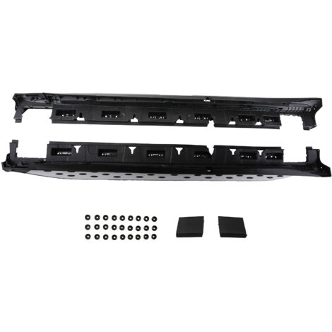 Estribo Lateral Aluminio for Mercedes-Benz X166 GL/GLS 2013-2018 Negro ABS