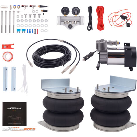 Kit suspensión neumática + doble manómetros for Renault Master X62 FWD 2010-