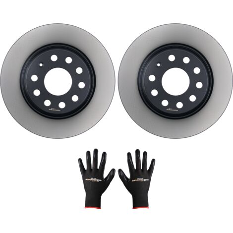 2x Discos de freno traseros for Seat Leon/Toledo 282mm JZW615601F Sólido (1/5)