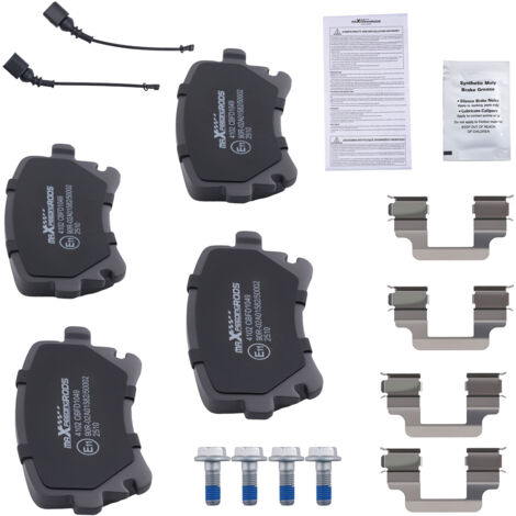 Freno Trasero Pastillas for VW California T5 2.5 TDI 4motion 2007-2009 (1/5)