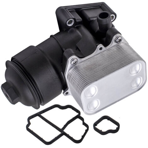 Enfriador De Aceite Tapa Carcasa Filtro + Junta for Audi A1 A4 A5 VW Golf Sharan