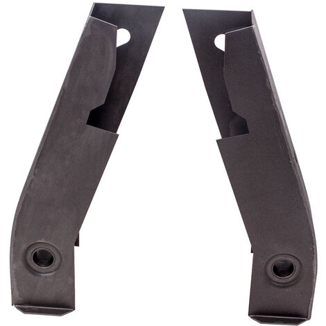 2x Rear Shackle Mount Frame Repair Kit fit Jeep Wrangler YJ 1987-1995 19.69 inch