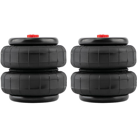 Standard pneumatic air Suspension pair 2500 lb 1/2" NPT Single port for Ford F150 F250 Spring Bag Bellows Aire Suspensión neumática estándar