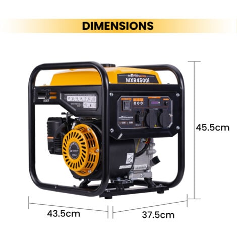 Grupos electrógenos de gasolina 3500W 230V generador inverter de 4 tiempos Inversor para camping MaXpeedingrods