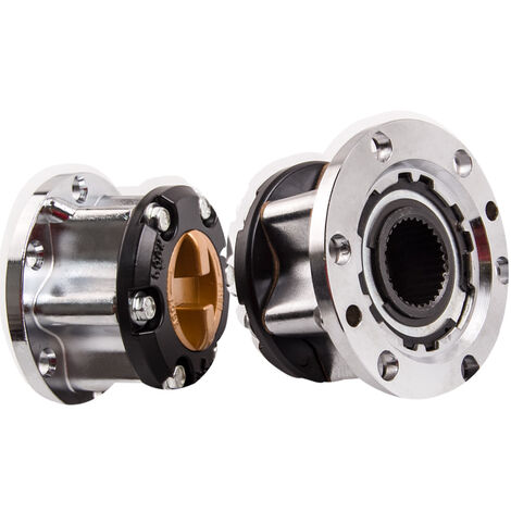 2x Free Wheel Locking Hub Hubs for Toyota LandCruiser HZJ80 FZJ 70/75 FJ40 62 (1/5)