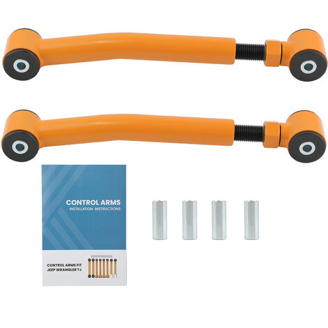 2x Front Lower Adjustable Control Arm Kit for Grand Cherokee ZJ 1993-1998 Gold (1/5)