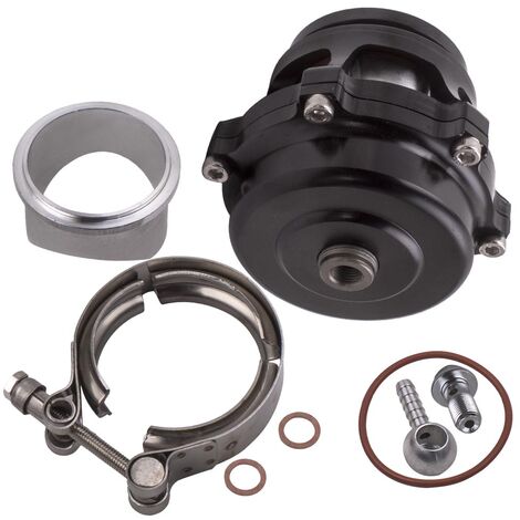 50 Mm Noir Blow Off Valve Bov Tial Style + Bride + Ressorts + V-band Clamp (1/5)