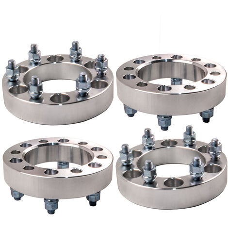 35MM 6x139.7 Espaciador De Rueda for Toyota Montero 4 Runner SR5 Nissan Pathfinder D21 camioneta 4pcs Wheel Spacer Kit M12x1.5 6 Studs 6x5.5 inch