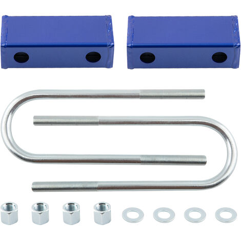 3" Kit de caída trasera Bloques de descenso para Chevy GMC C10 1963 1964-72 (1/5)