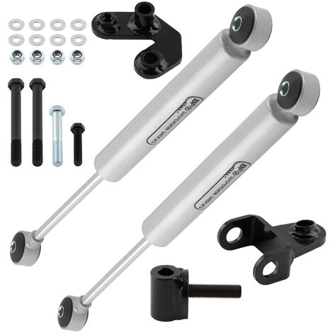Dual Steering Stabilizer Cylinder para Jeep Wrangler TJ XJ Cherokee 1997-06 (1/5)