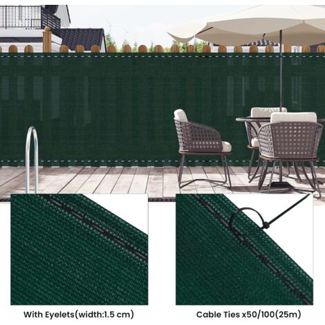 Rete Ombreggiante, 4x8m 95% Resistente Ai Raggi Uv Telo Ombreggiante