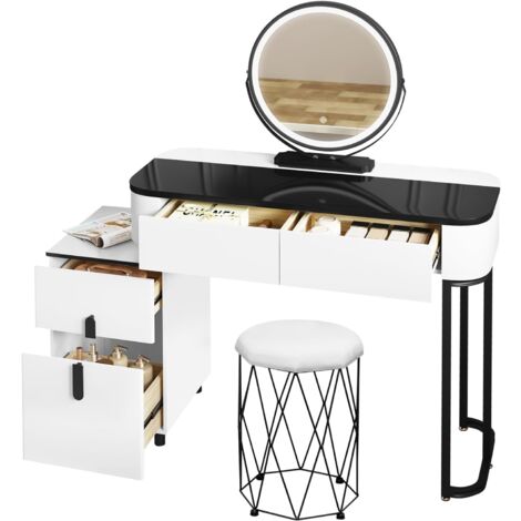 WOLTU B6015c Sgabello Per Tavolo Da Trucco Toeletta Sedia Ibottita