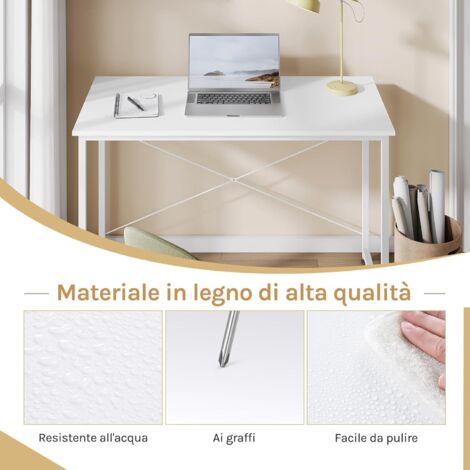 Scrivania Regolabile in Altezza con Cassetto, Scrivania con Piano in Vetro, 2 Posizioni di Memoria e Porte USB Tipo-C, Scrivania per Ufficio e Casa, 1 | Leroy Merlin