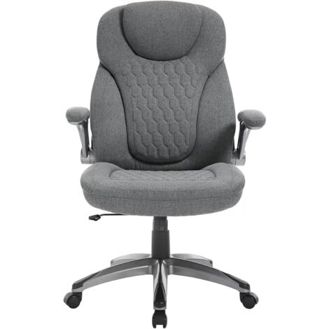 WOLTU Sedia da Ufficio Ergonomica, Sedia Ufficio Altezza Regolabile, Grigio (1/5)