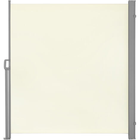 Tenda Laterale Retrattile Per Patio Vidaxl 160x300 Cm, Colore Crema