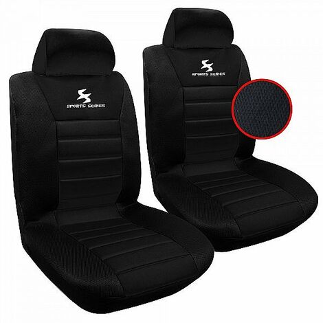 WOLTU 2x CoprisedilI Anteriori Universali Auto Seat Cover Protege Sedile 2Pz