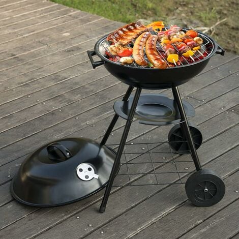 Griglia portatile Teglia da forno Rete per barbecue a carbone per campeggio
