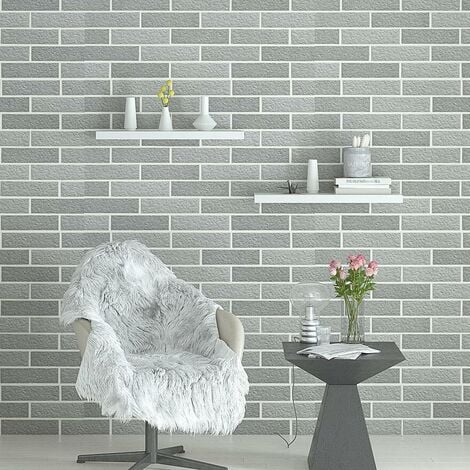 WOLTU 1x Mensola da Muro Rettangolare Scaffale Libreria a Parete Decorazione Bianco 70 cm