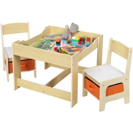 Babai Toys Sgabello in Legno a Incrocio Montessori per Bambini
