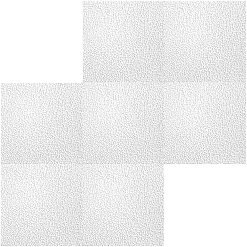 Piastrelle per soffitto XPS dimensionalmente stabile Hexim 50x50cm Nr.09:  10 m² / 40 pannelli