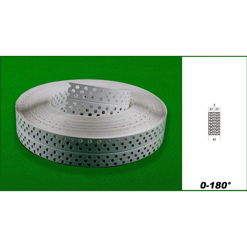 Profilo Angolare Alluminio Per Cartongesso Baupark24 - 2m Protezione Bordi - Foto 6