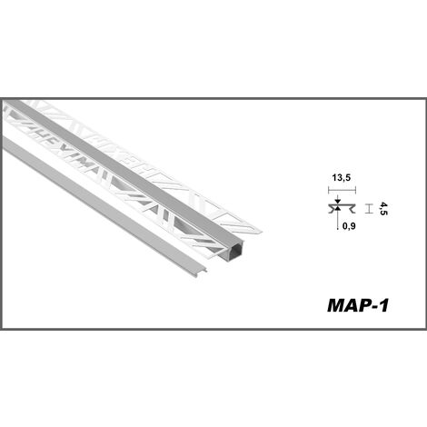 2 metri profilo in alluminio strip led luce soffusa da incasso a scomparsa  per cartongesso da soffitto : : Illuminazione