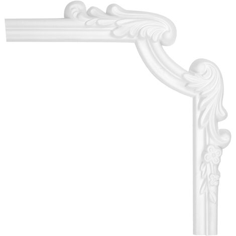 1 Pezzo Cornice Portafoto da Parete in ABS e Legno Cromata 25 x 30