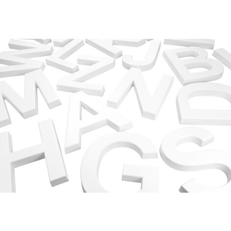 Lettere 3D PU antiurto Grande decorazione Altezza 200mm dalla A alla Z: Y - 180 mm