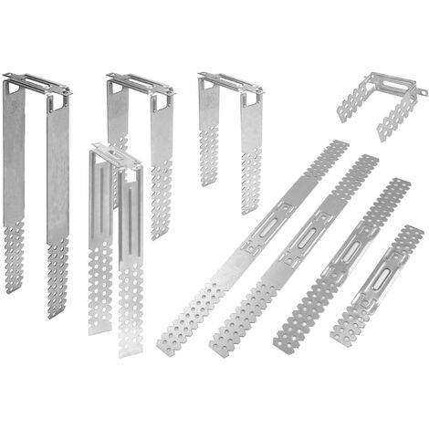Attacchi diretti 75-250mm, accessori per cartongesso per profili CD, attacchi per soffitto ES60: 125 mm, 10 pezzi