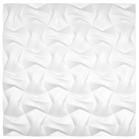 Pannelli 3D 60x60cm - EPS Styrofoam, isolamento acustico termico - tutti modelli: Kokarda, 0.36 metri quadrati