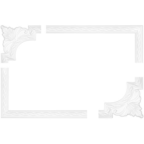 Cornice di parete e soffitto fregio stucco telaio resistente agli urti AC252: Nastro piatto AC252  9.13 €/m