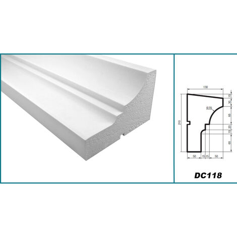 Profilo Angolare PU Per Pareti - 2 Metri, Antiurto E Verniciabile - Per Interni E Decorazione - Foto 2