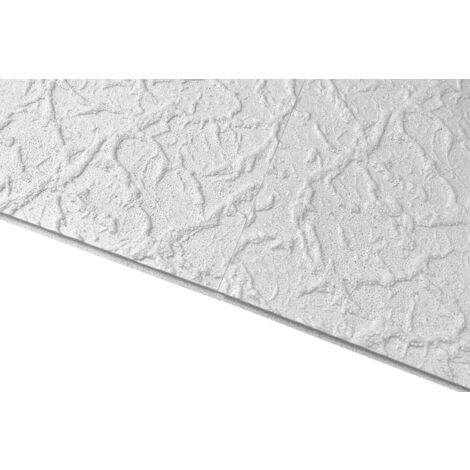Piastrelle Per Soffitto In Fibra Minerale | 595x595mm | Bianco | Assorbimento Acustico | Confezione Da 8 Pezzi - Foto 3