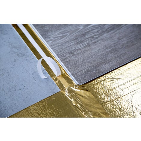 Isolamento anticalpestio in oro Sottostrato per parquet e laminato 1,6 mm:  15 metri quadrati
