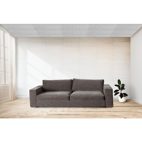 Marbet Design piastrelle per soffitto in polistirolo EPS bianco 50x50cm  confezione economica: 2 m² / 8 pannelli