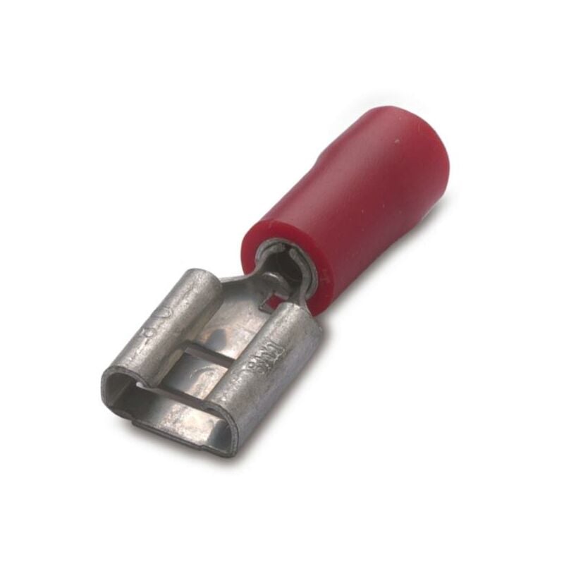 CAPICORDA FEMMINA ROSSO 1,5mmq CF100PZ