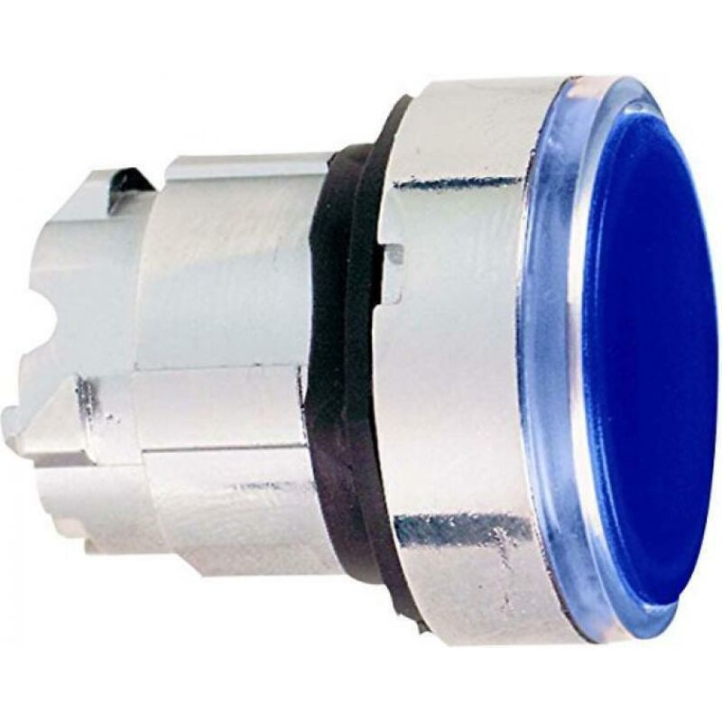 Testa pulsante luminoso 22 - blu
