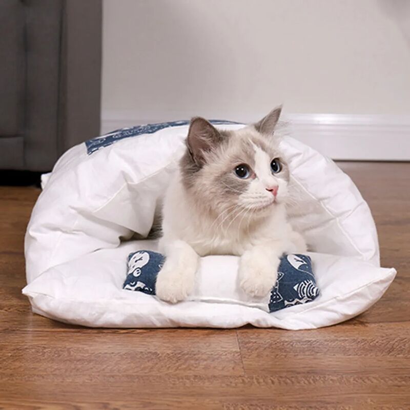 Grotte de Chat Maison pour Chat Panier lit pour Chat XL - même