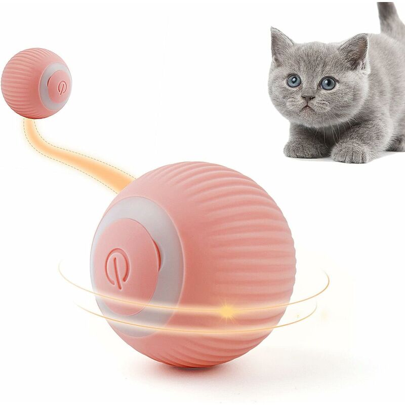 1 ensemble de 12 pièces 6.3CM en caoutchouc souple mousse chat jouet balle  éponge balles de Sport chaton jouet interactif couleur assortie