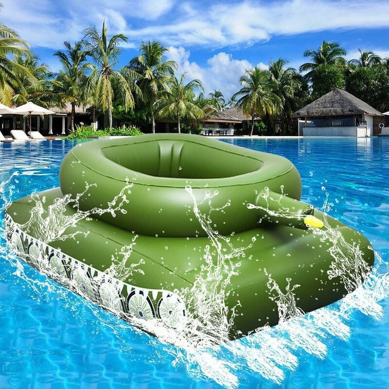 Flotteur gonflable de salon de piscine, hamac de flotteur d'eau pour le jeu  extérieur d'été