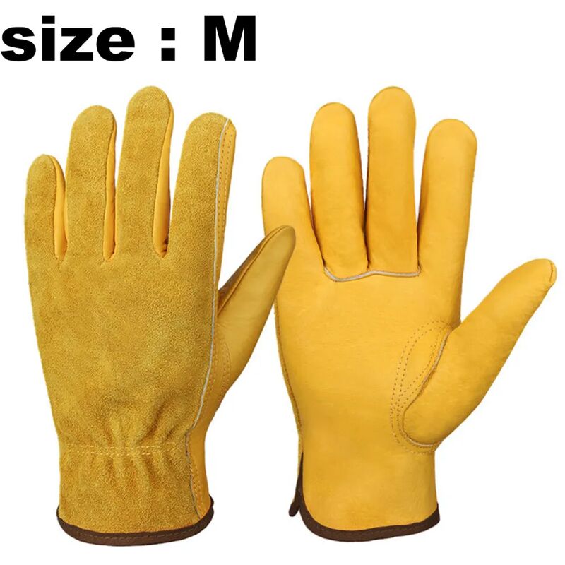 MILWAUKEE Paire de gants de travail en cuir - 493247812